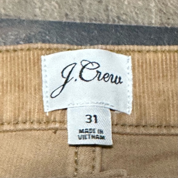 J. Crew Vintage Slim Straight Gold Corduroy Pants - Picture 2 of 7